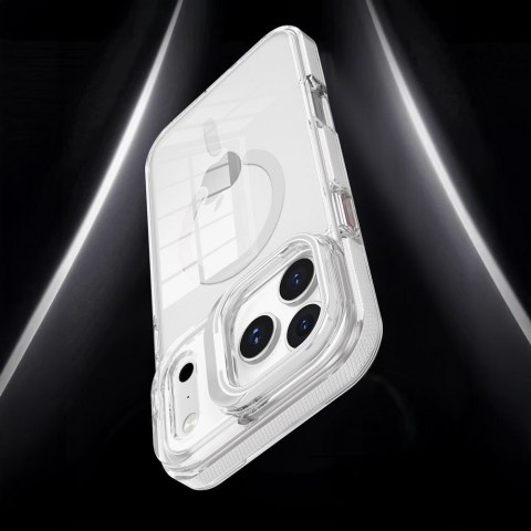 Futerał do Samsung S26 Lens Mag Cover zgodny z MagSafe biały