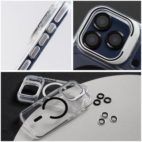 Futerał do Samsung S26 Lens Mag Cover zgodny z MagSafe biały