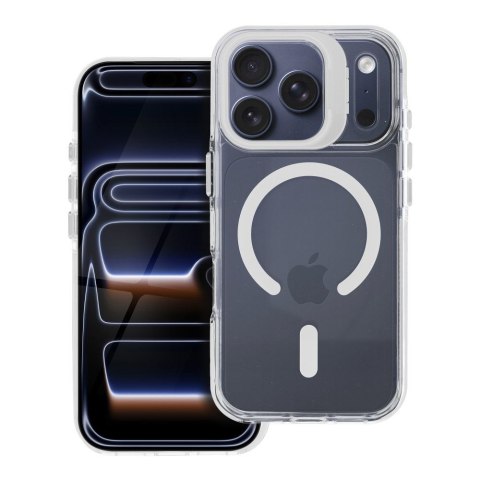 Futerał do Samsung S26 Lens Mag Cover zgodny z MagSafe biały