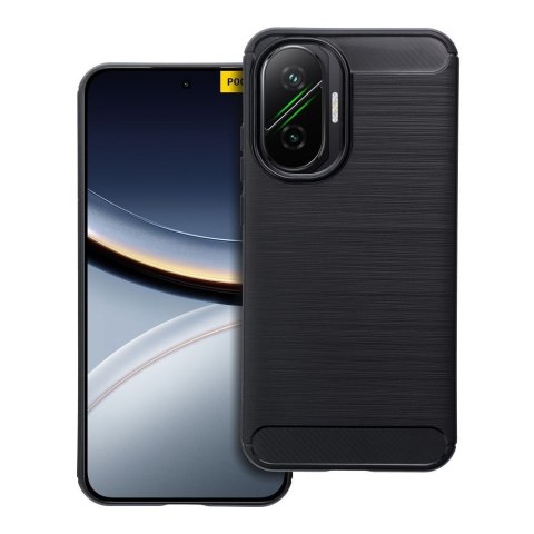 Futerał do Xiaomi Poco F7 5G / TURBO 4 PRO 5G Carbon czarny