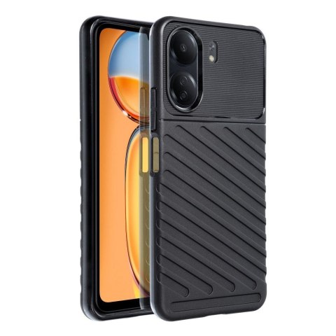 Etui na Xiaomi Redmi 13C / Poco C65 Thunder czarne