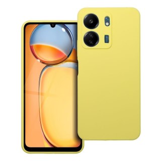 Futerał do Xiaomi Redmi 13C Silicone 2mm (camera protection) żółty