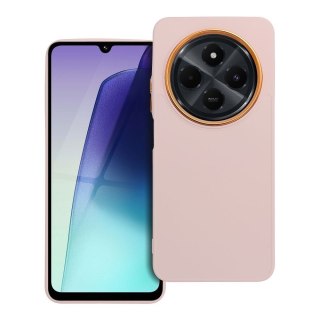 Etui na Xiaomi Redmi 14C Frame pudrowy róż
