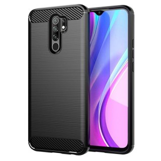 Futerał do Xiaomi Redmi 9 Carbon czarny