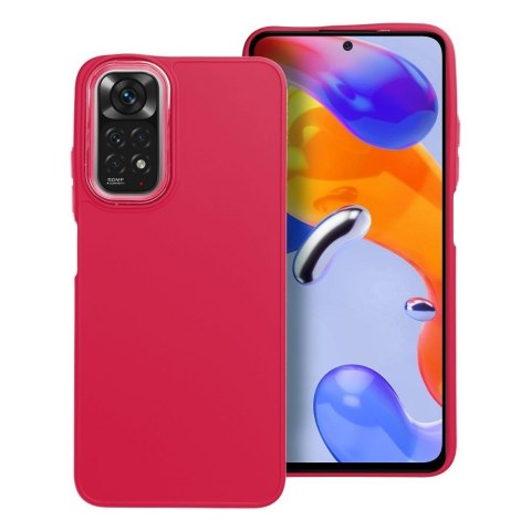 Futerał do Xiaomi Redmi Note 11 / 11S Frame magenta