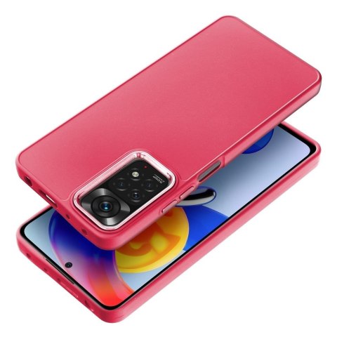 Futerał do Xiaomi Redmi Note 11 / 11S Frame magenta