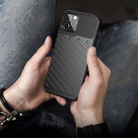 Etui na Xiaomi Redmi Note 12 5G Thunder czarne