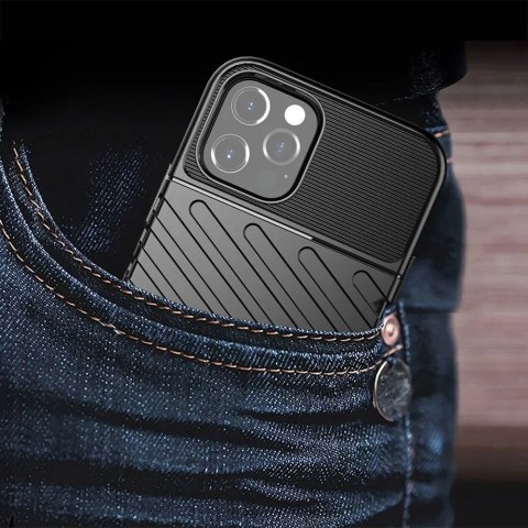Etui na Xiaomi Redmi Note 12 5G Thunder czarne