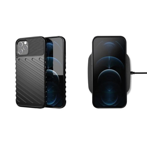Etui na Xiaomi Redmi Note 12 5G Thunder czarne