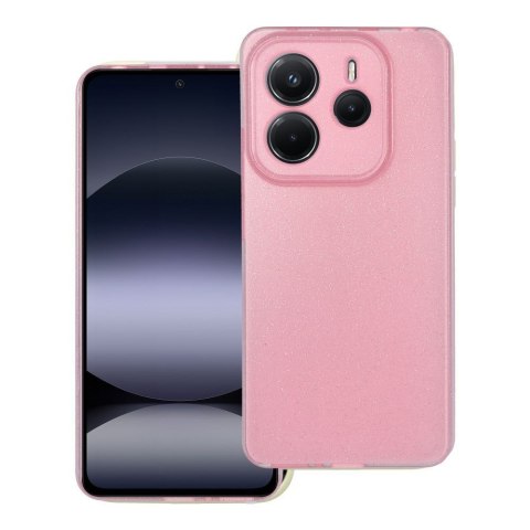 Etui na Xiaomi Redmi Note 14 5G Clear Case 2 mm Blink różowe