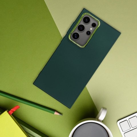 Etui na Xiaomi Redmi Note 14 5G Frame zielone