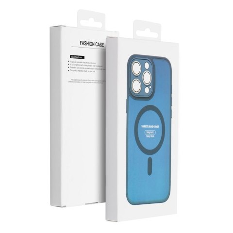 Etui na Xiaomi Redmi Note 15 4G / 5G Variete Mag Cover zgodne z MagSafe granatowe
