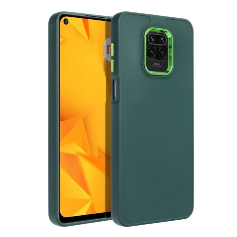 Futerał do Xiaomi Redmi Note 9S / 9 PRO Frame zielony