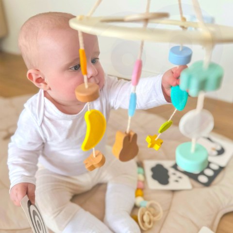 CLASSIC WORLD Prezent dla Niemowlaka Box Baby Shower Gryzak Przytulanka