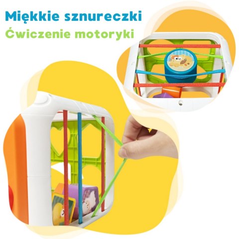 WOOPIE BABY Kostka Edukacyjna Sorter 4w1 Kształty 18m+