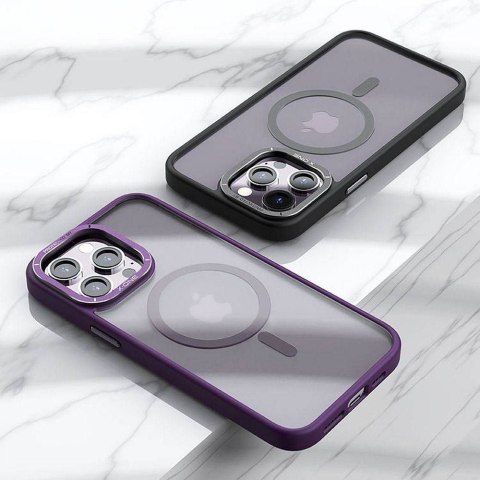 Futerał X-ONE Dropguard Magnetic Case Air (kompatybilny z MagSafe) - do Apple iPhone 15 Plus czarny