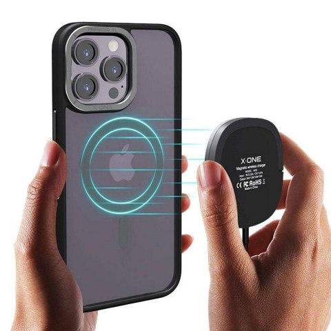 Futerał X-ONE Dropguard Magnetic Case Air (kompatybilny z MagSafe) - do Apple iPhone 16 Pro czarny