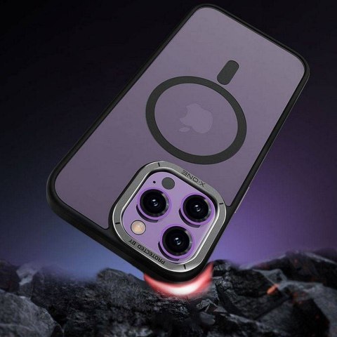 Futerał X-ONE Dropguard Magnetic Case Air (kompatybilny z MagSafe) - do Apple iPhone 16 Pro czarny