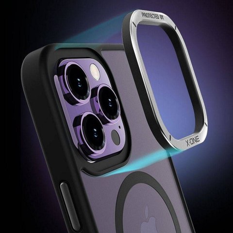 Futerał X-ONE Dropguard Magnetic Case Air (kompatybilny z MagSafe) - do Apple iPhone 16 Pro czarny