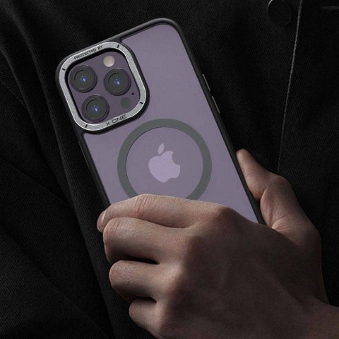Futerał X-ONE Dropguard Magnetic Case Air (kompatybilny z MagSafe) - do Apple iPhone 16 Pro czarny