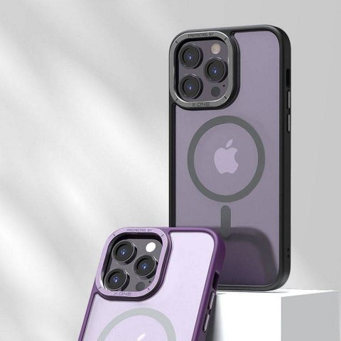 Futerał X-ONE Dropguard Magnetic Case Air (kompatybilny z MagSafe) - do Apple iPhone 16 Pro czarny
