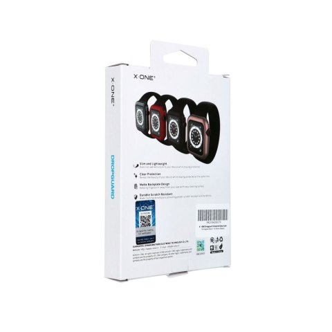Futerał X-ONE Dropguard - do Apple Watch seria 7/8/9 45mm czarny