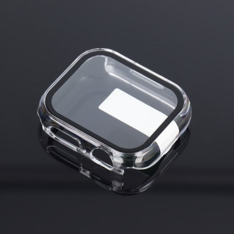 Futerał ochronny ze szkłem Bestsuit Flexible do Apple Watch series 7/8/9-41mm - transparentny
