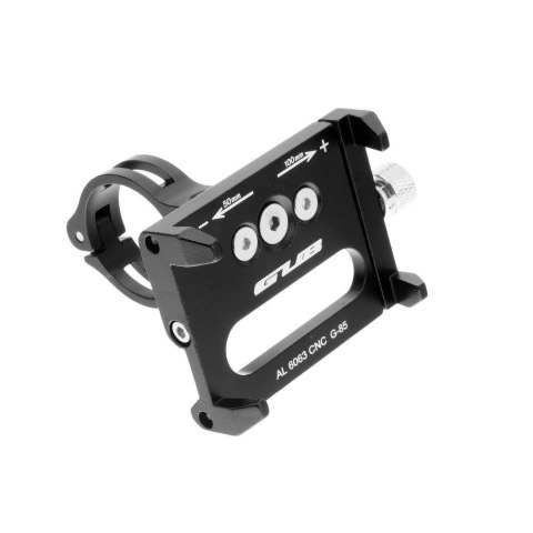 GUB uchwyt rowerowy na kierownicę G85 Aluminium czarny
