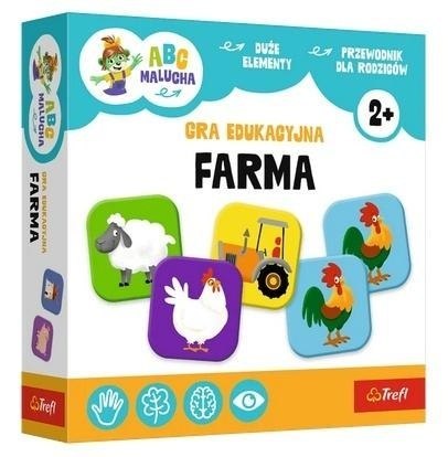 Gra dla dzieci ABC Malucha Farma TREFL