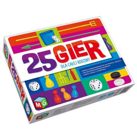 Gry planszowe 25 Gier dla całej rodziny GR0296