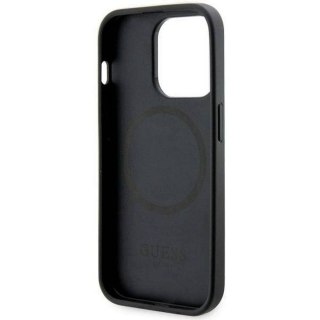 GUESS futerał do IPHONE 14 Pro GUHMP14LHGCFSEK (MAG GCUBE) czarny