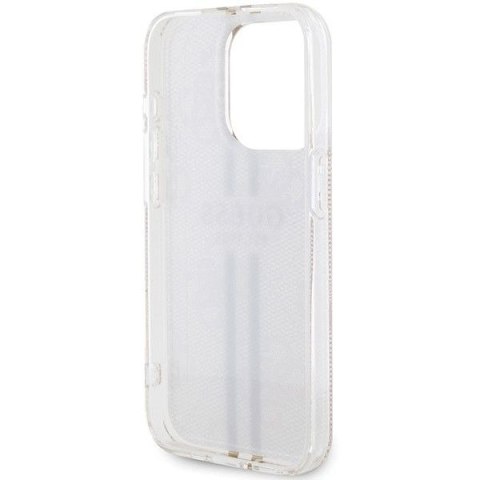 GUESS futerał do IPHONE 14 Pro Max GUHCP14XH4PSEGP (4G Gold Stripe) różowy