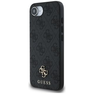 GUESS futerał do IPHONE 16e (SE 4 2025) kompatybilny z MagSafe GUHMPSE4P4SM4MK (PU 4G Small 4G and Classic) czarny