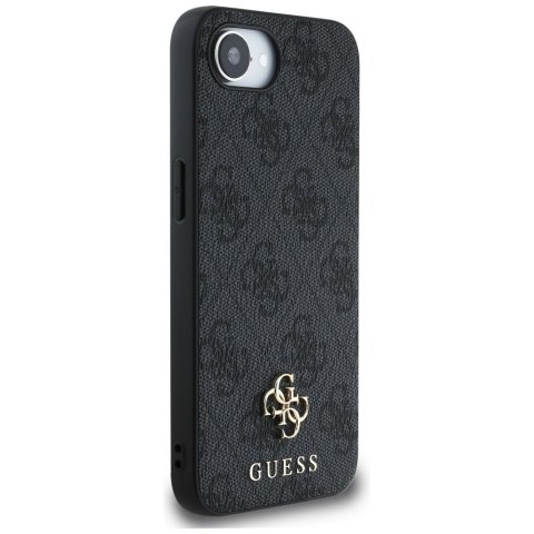 GUESS futerał do IPHONE 16e (SE 4 2025) kompatybilny z MagSafe GUHMPSE4P4SM4MK (PU 4G Small 4G and Classic) czarny