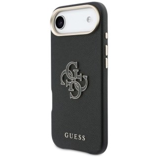 GUESS futerał do IPHONE 17 Air GUHCP17M5PS4RGGK (PU FW Resin Logo) czarny