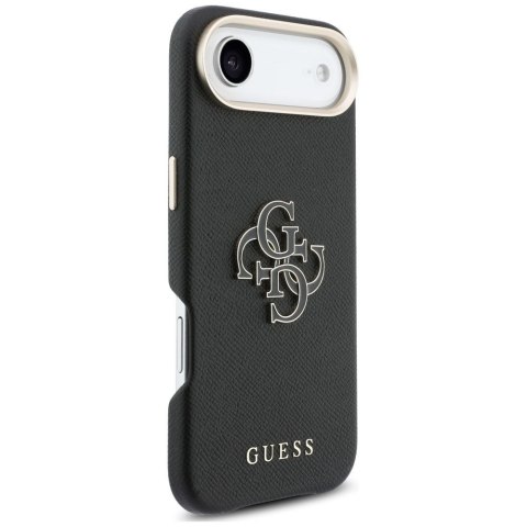 GUESS futerał do IPHONE 17 Air GUHCP17M5PS4RGGK (PU FW Resin Logo) czarny