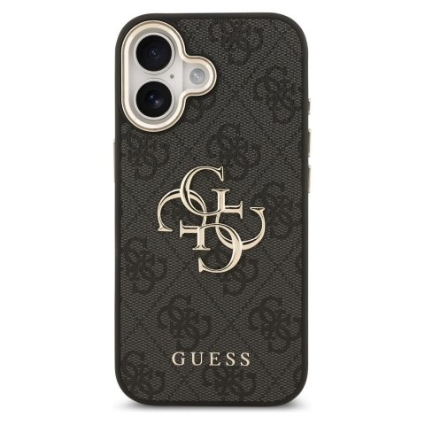 GUESS futerał do IPHONE 17 GUHCP17S4GMGCGR (PU W/ Big 4G Classic Logo) złoto czarny