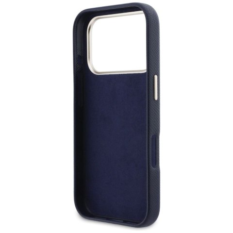GUESS futerał do IPHONE 17 Pro GUHCP17L5PS4RGGB (PU FW Resin Logo) niebieski