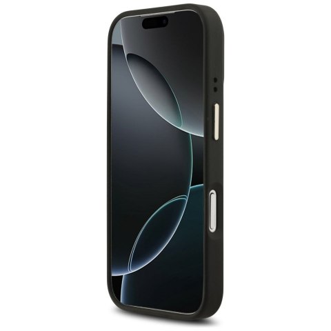 GUESS futerał do IPHONE 17 Pro kompatybilny z MagSafe GUHMP17LP4MSEGCK (PU 4G W/ Classic) czarny