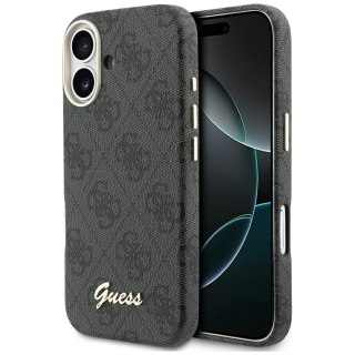 GUESS futerał do IPHONE 17 kompatybilny z MagSafe GUHMP17S5P4FWMSK (PU FW 4G Script) czarny