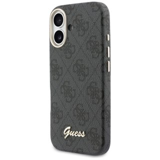 GUESS futerał do IPHONE 17 kompatybilny z MagSafe GUHMP17S5P4FWMSK (PU FW 4G Script) czarny