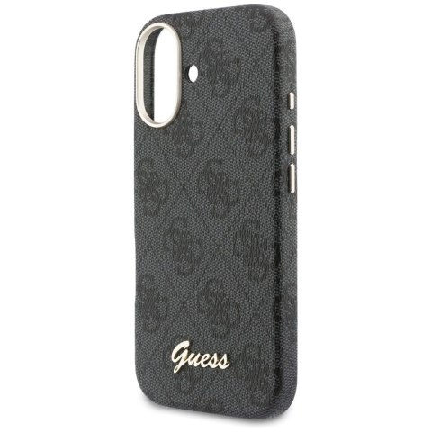 GUESS futerał do IPHONE 17 kompatybilny z MagSafe GUHMP17S5P4FWMSK (PU FW 4G Script) czarny