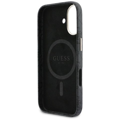 GUESS futerał do IPHONE 17 kompatybilny z MagSafe GUHMP17S5P4FWMSK (PU FW 4G Script) czarny
