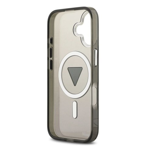 GUESS futerał do IPHONE 17 kompatybilny z MagSafe GUHMP17SHGTMLCGK (IML Gradient W/ Triangle Logo) czarny