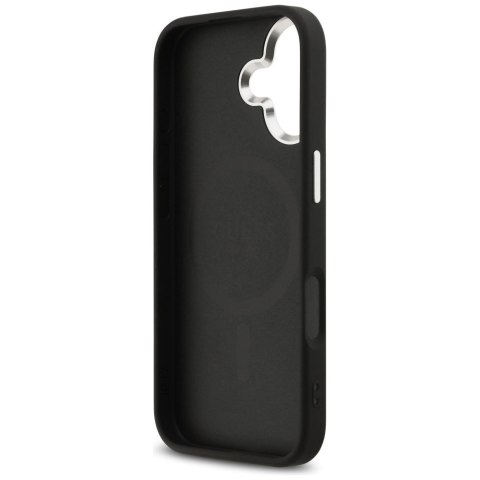 GUESS futerał do IPHONE 17 kompatybilny z MagSafe GUHMP17SP4TSRCMK (PU 4G W/Triangle Logo SL) czarny