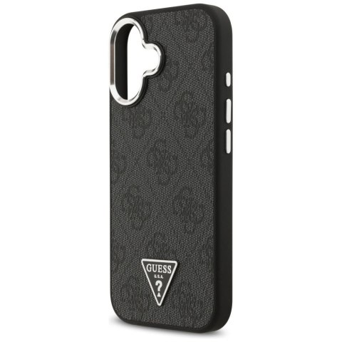 GUESS futerał do IPHONE 17 kompatybilny z MagSafe GUHMP17SP4TSRCMK (PU 4G W/Triangle Logo SL) czarny