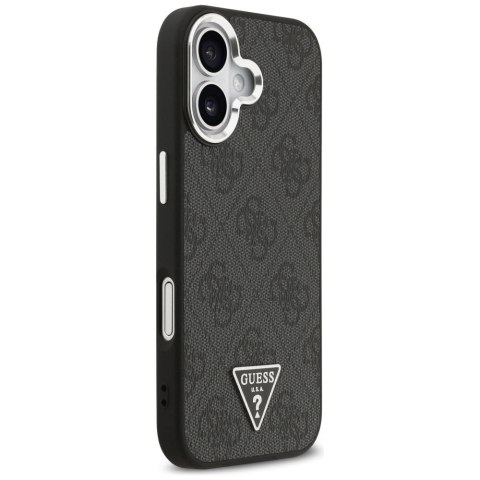 GUESS futerał do IPHONE 17 kompatybilny z MagSafe GUHMP17SP4TSRCMK (PU 4G W/Triangle Logo SL) czarny