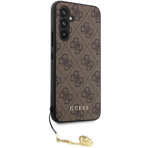 GUESS futerał do SAMSUNG S23 FE GUHCS23FEGF4GBR (4G Charm) brązowy