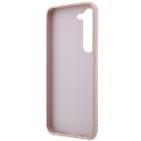 GUESS futerał do SAMSUNG S24 GUHCS24S4GMGPI (Leather 4G Metal Logo) różowy