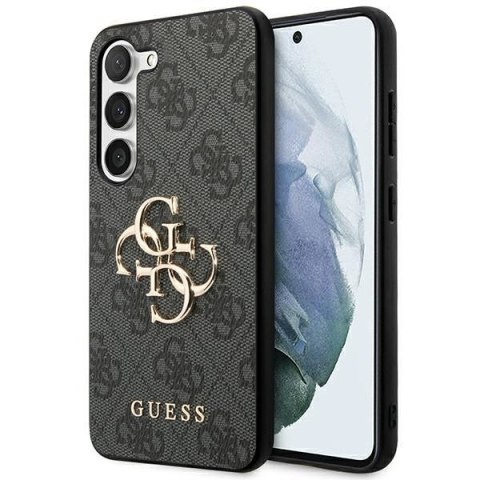 GUESS futerał do SAMSUNG S24 Plus GUHCS24M4GMGGR (Leather 4G Metal Logo) czarny
